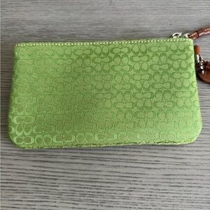 Original coach wristlet pouch